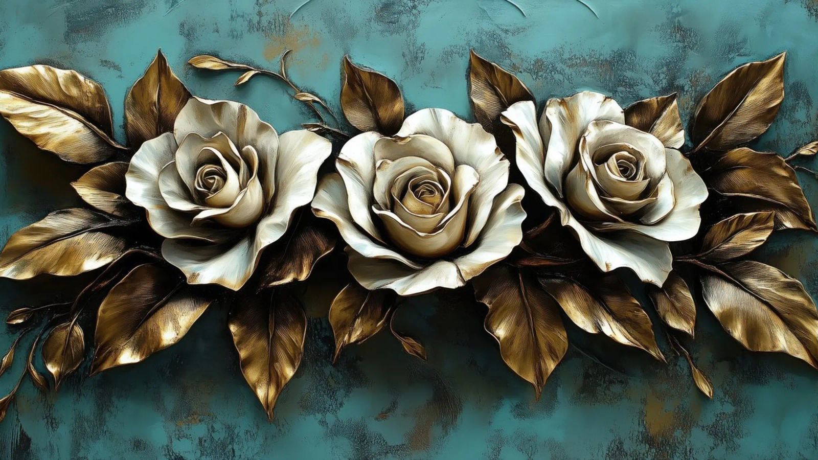 Rose d'oro poster da Imagine