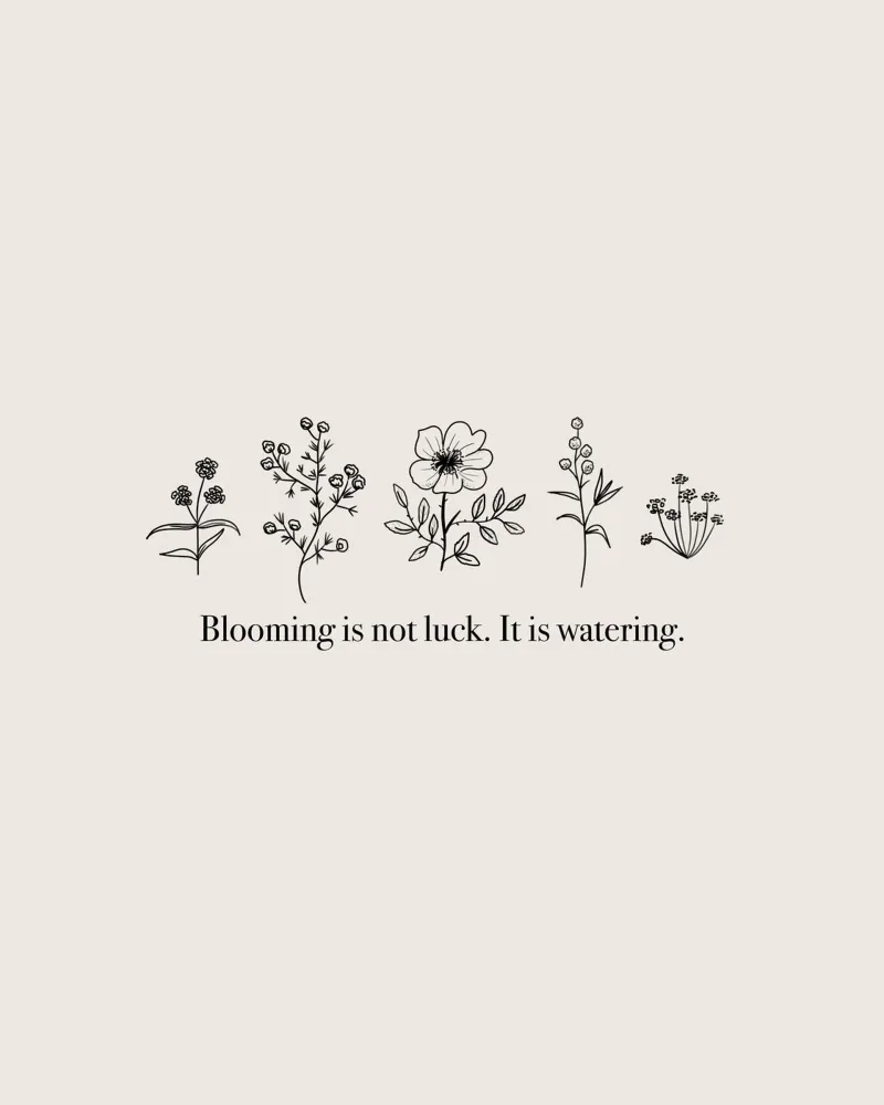 Blooming is not Luck pellicola backlit da anisillustration