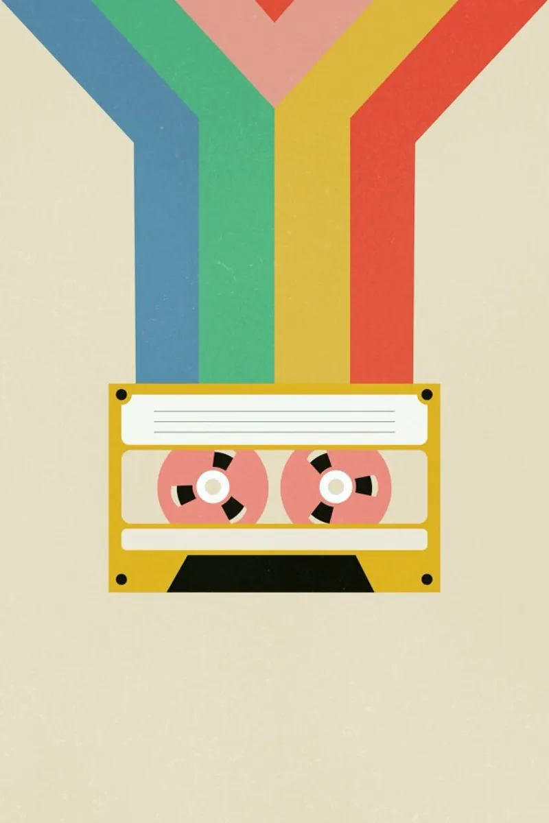 Retro Tape pellicola backlit da daylight design studio