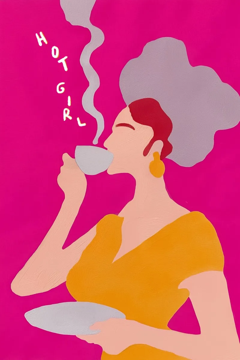 Stile di vita della ragazza sexy poster da Carinaprint