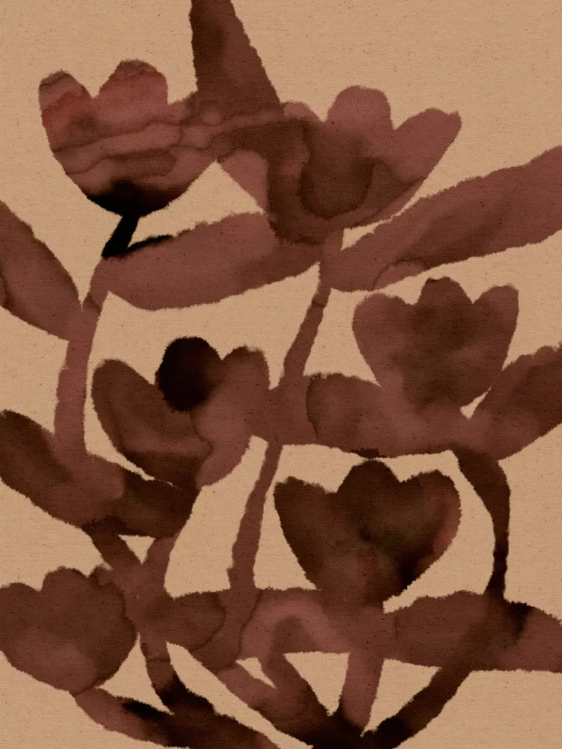 Fiori misti 2 carta hahnemühle da Shatha Al Dafai
