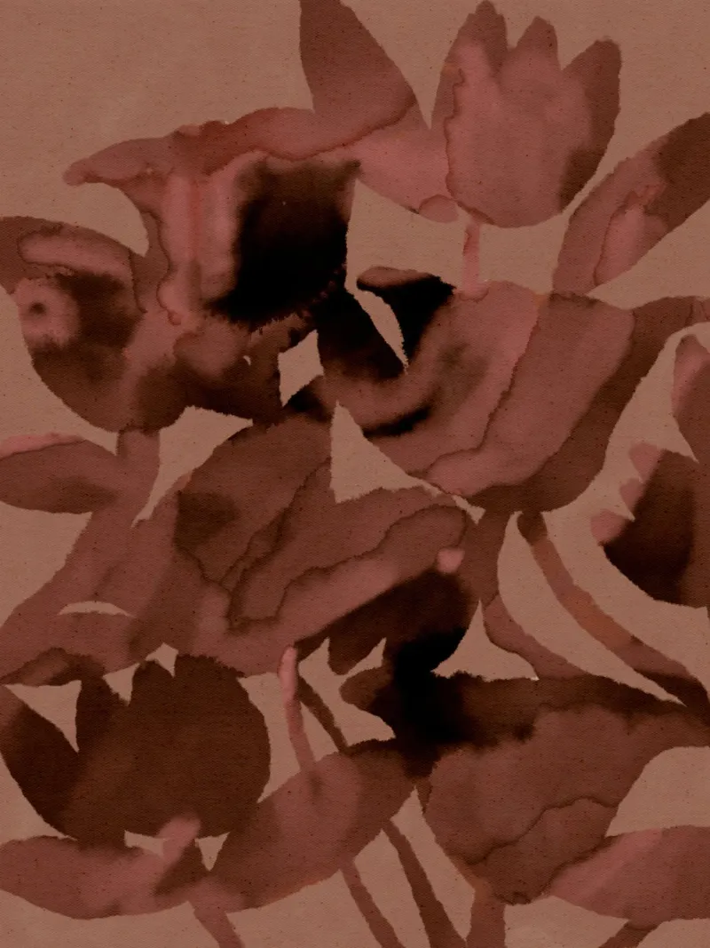 Fiori misti 3 carta hahnemühle da Shatha Al Dafai
