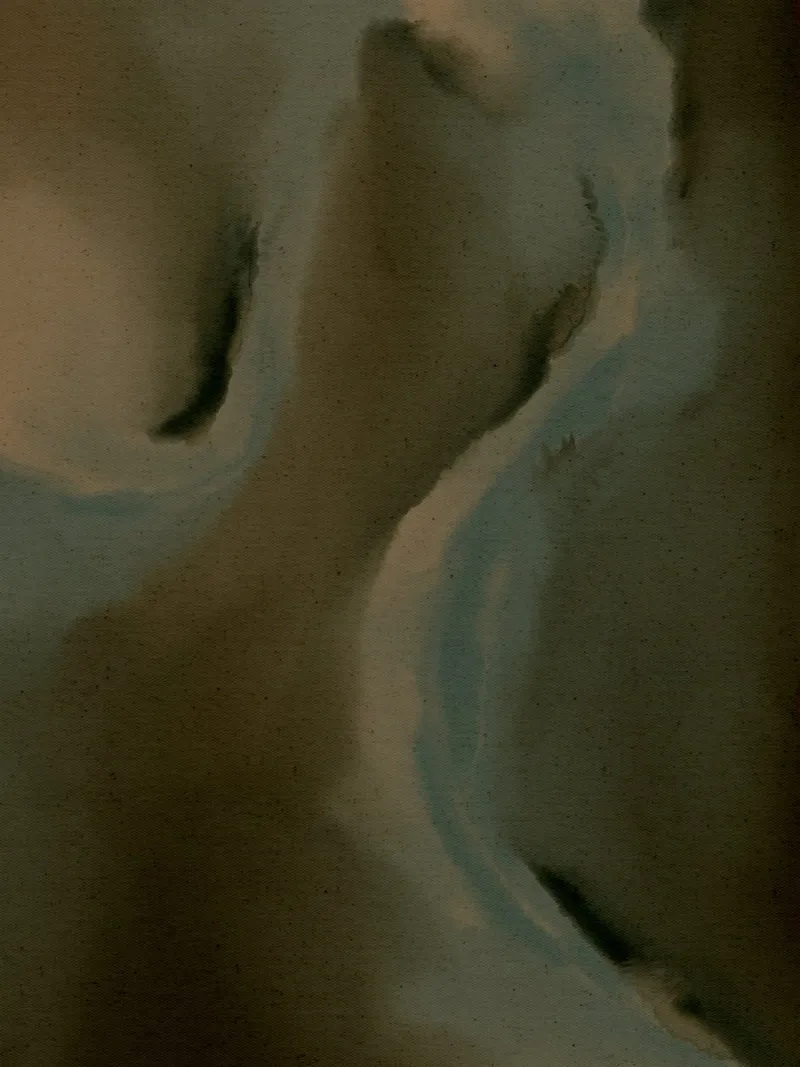 Wet Canvas 17 plexiglass da Shatha Al Dafai
