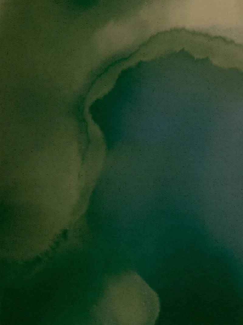 Wet Canvas 18 plexiglass da Shatha Al Dafai