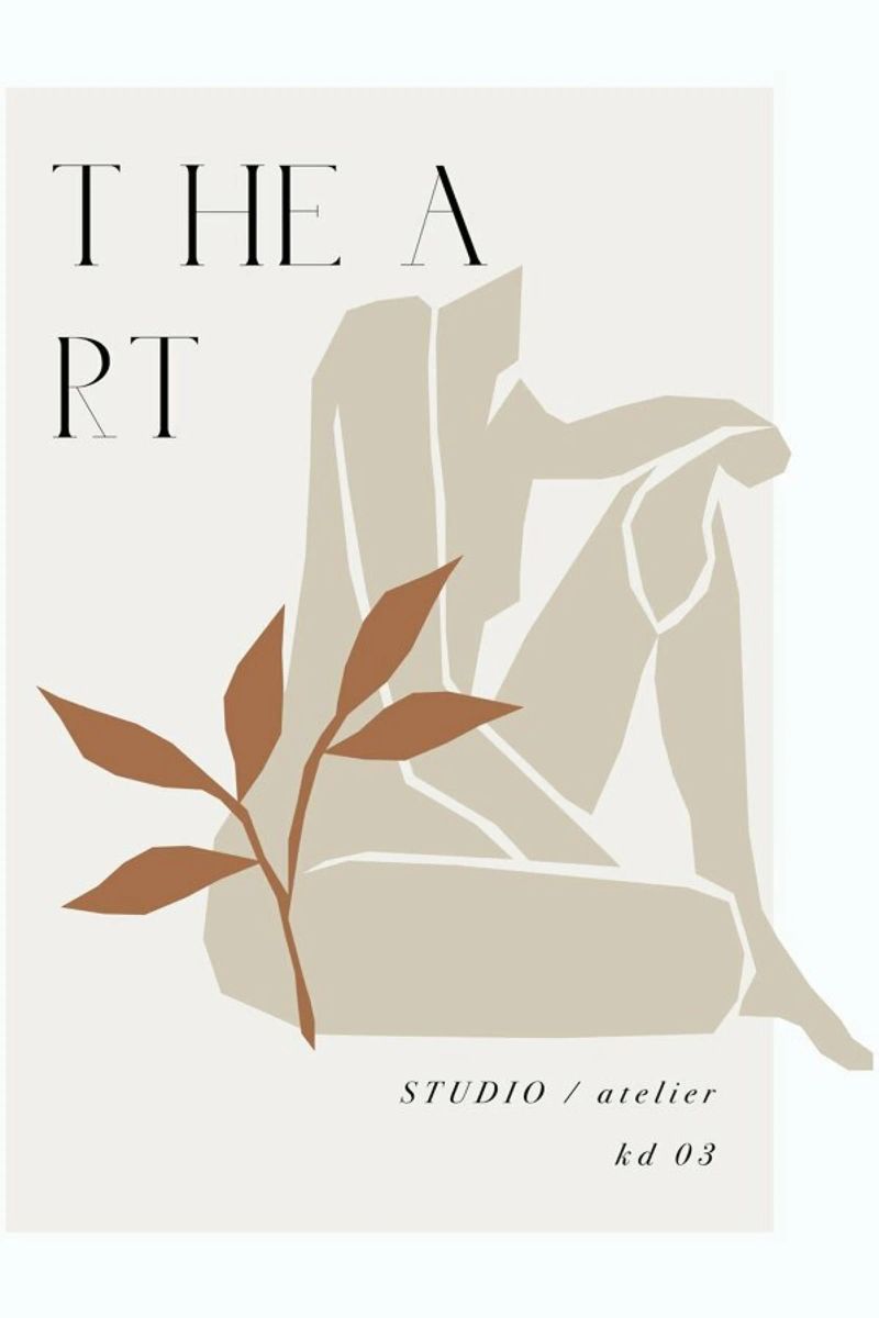 The Art No 3 poster de KRUTH DESIGN