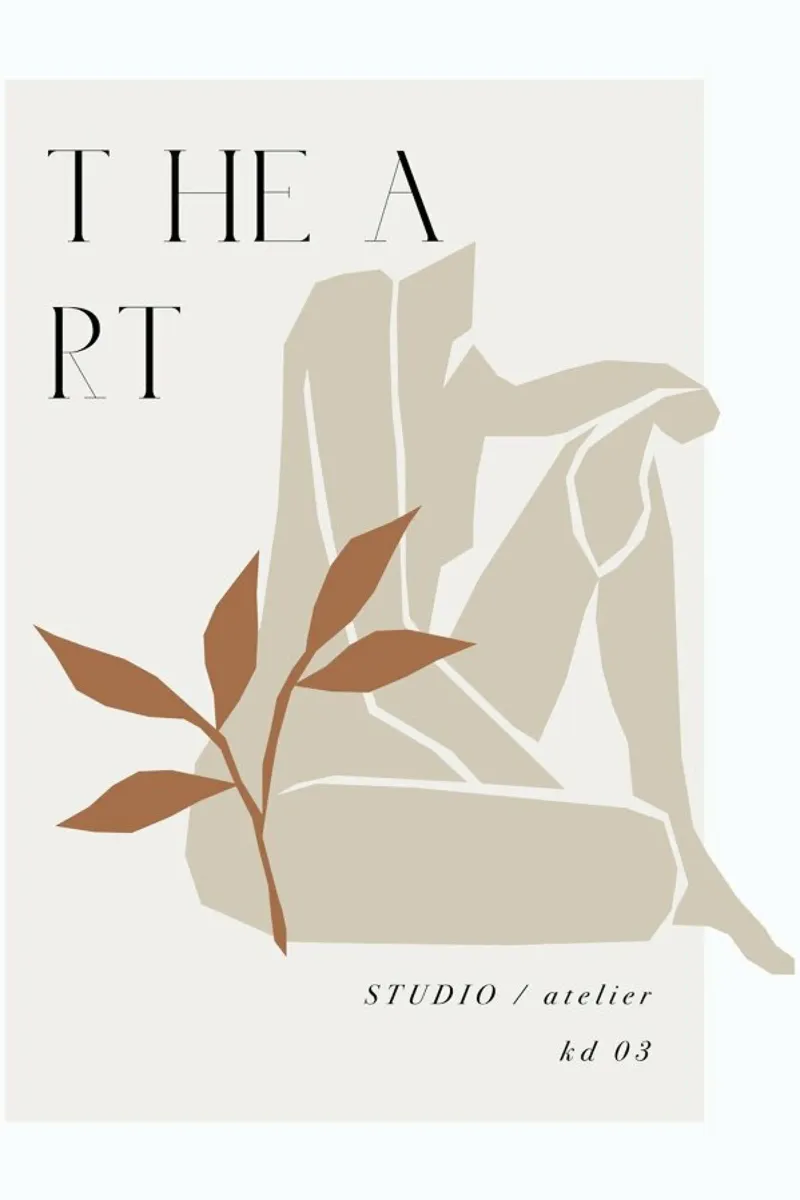 The Art No 3 poster da KRUTH DESIGN