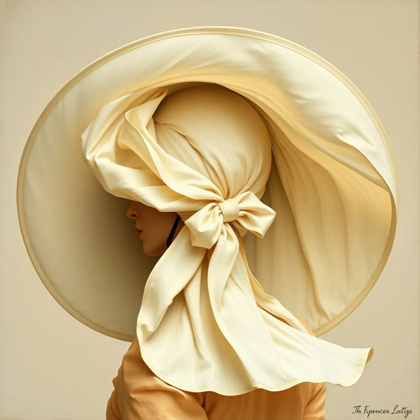 Signora con cappello plexiglass da Anita's Dream