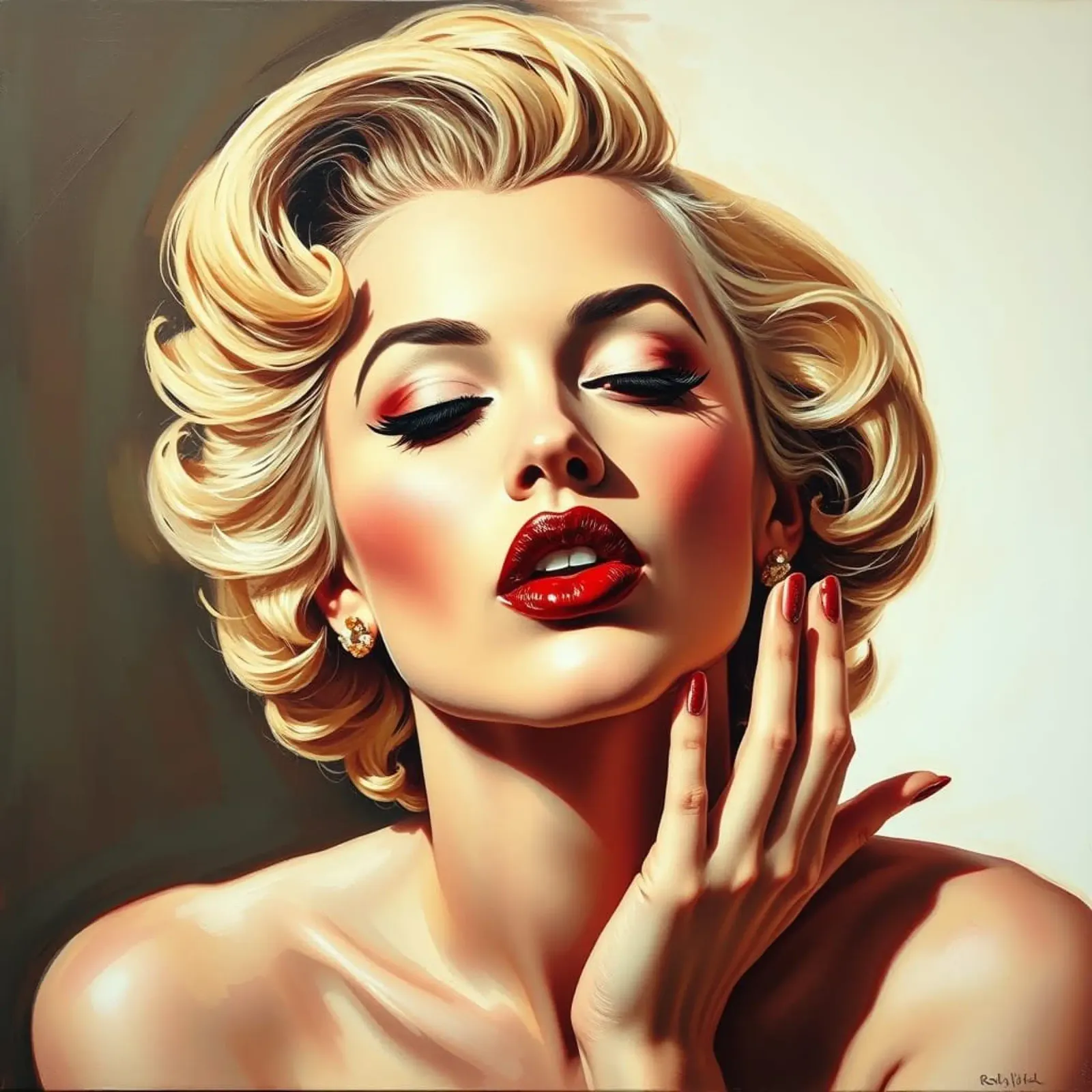 Hot Blonde plexiglass da Anita's Dream
