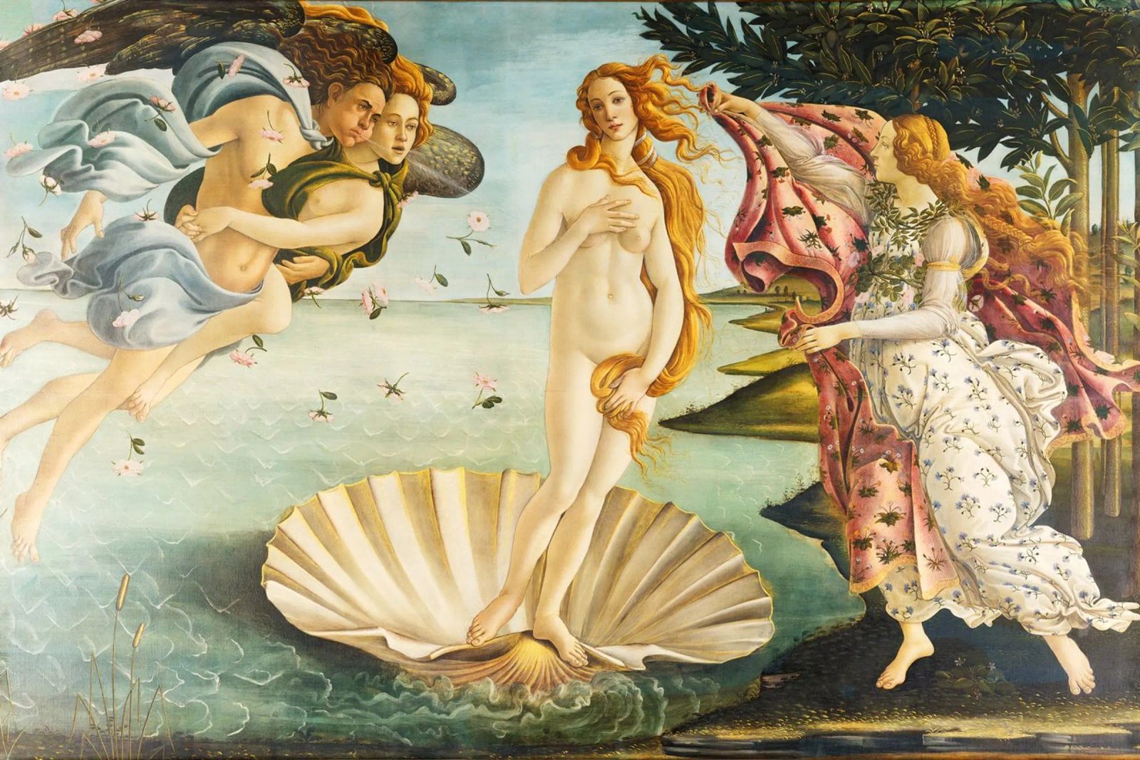 La nascita di Venere di Sandro Botticelli poster da Venus Art