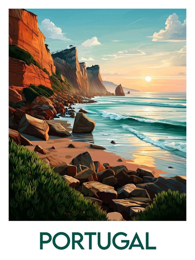 Affiche Portugal poster de Frame the World