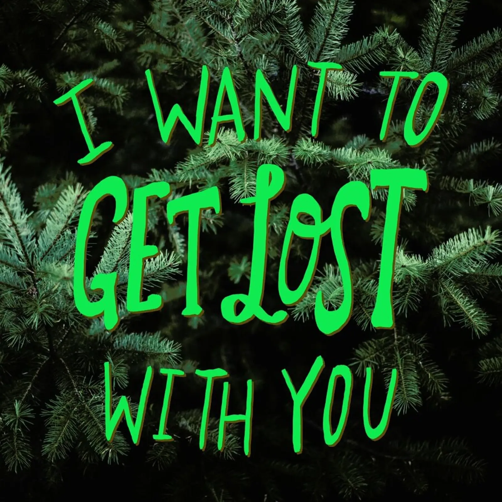 Get Lost With You poster da Leah Flores