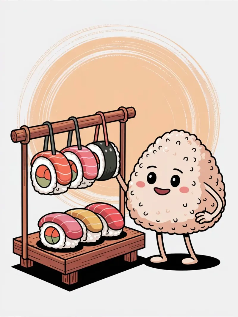 Guardaroba del sushi carta hahnemühle da Charles A Boudreau