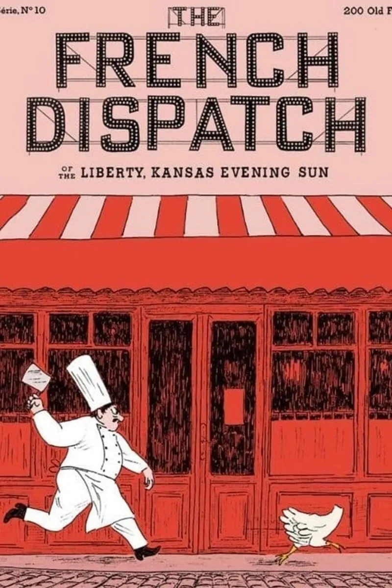 Liberty Kansas Evening Sun (2021) Franch Dispatch poster con telaio in plastica da MIa_Dispath