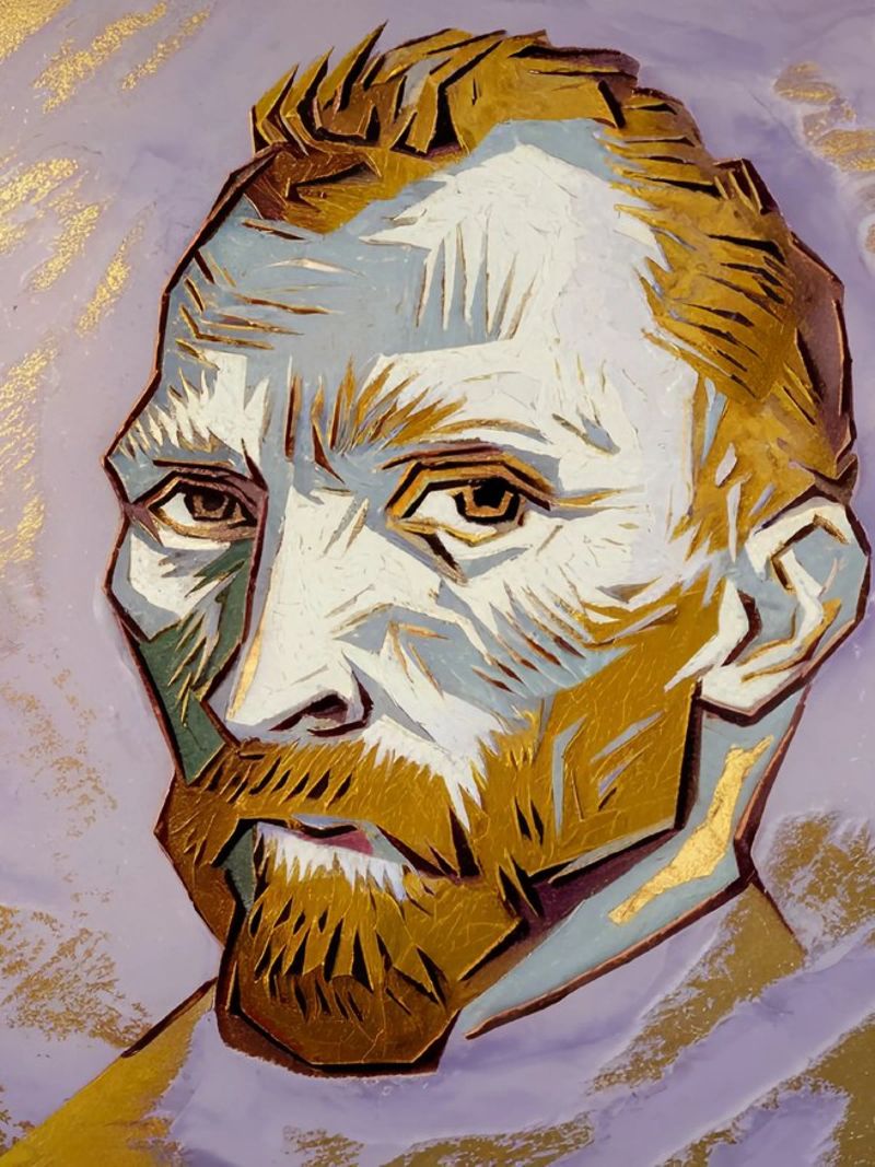 Van gogh Lavender poster by dinem