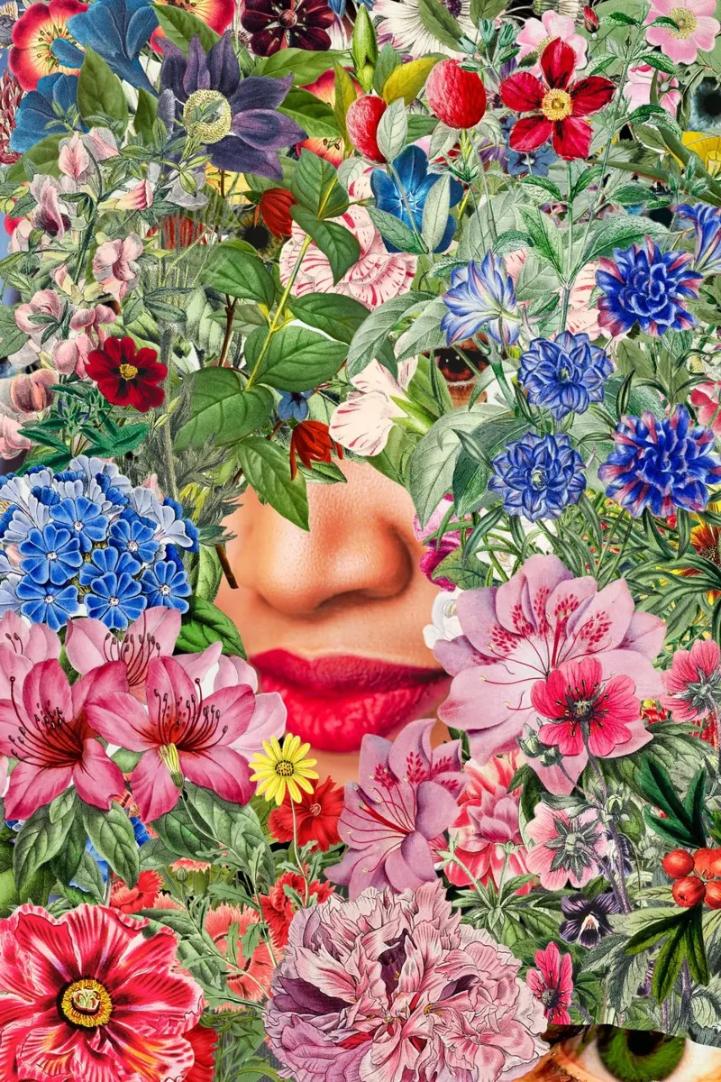 In het oog van de toeschouwer canvas met Baklijst van lipecobr