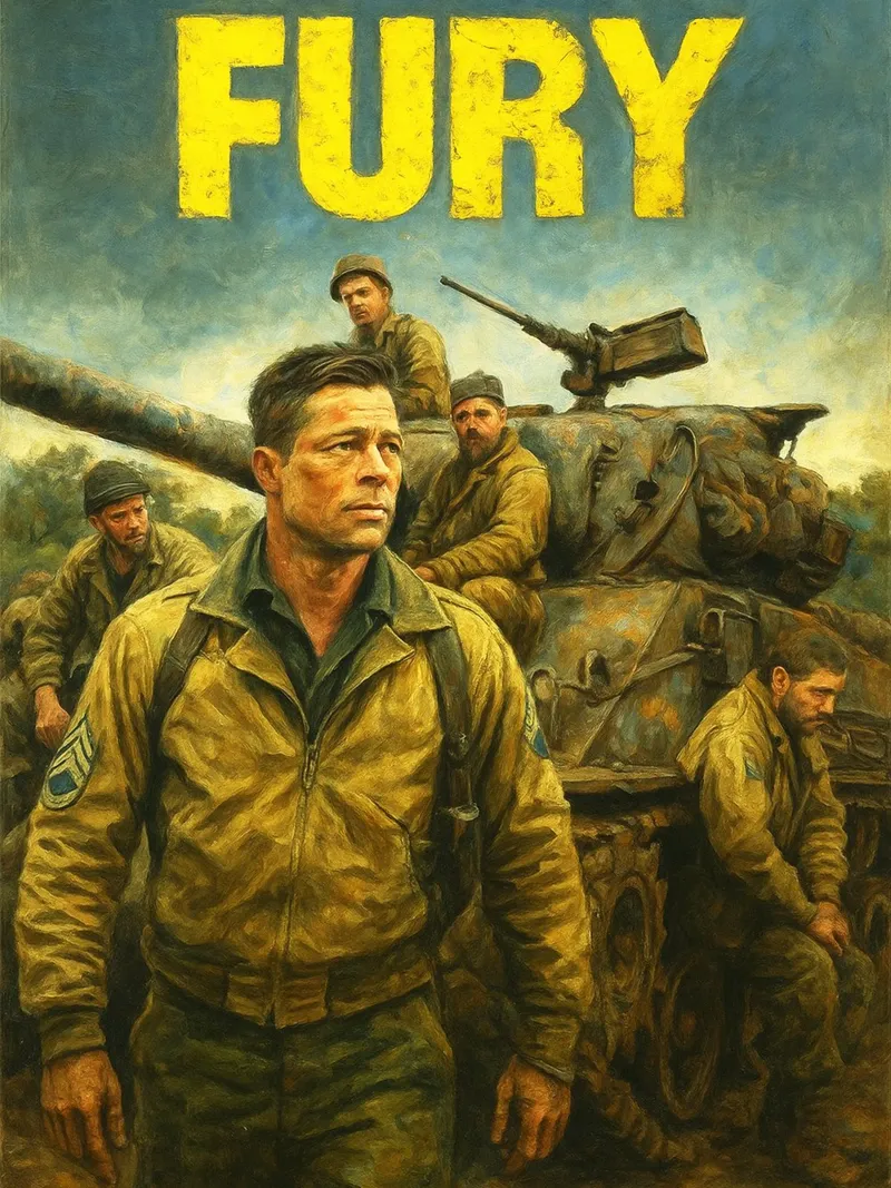 fury umlackierung fantasie reproduktion Poster mit Kunststoffrahmen von SIQAYA