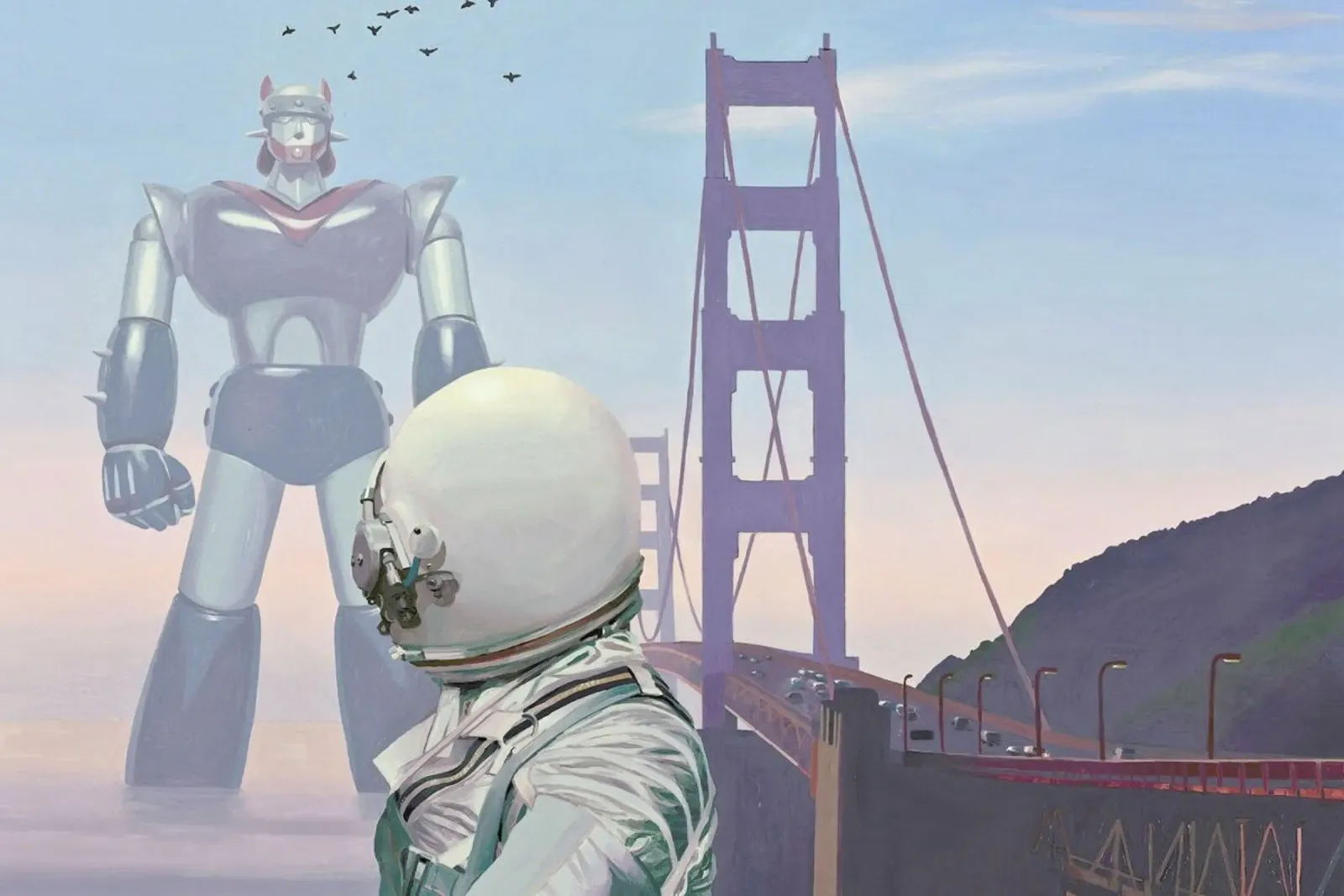 A Very Large Robot plexiglass da Scott Listfield