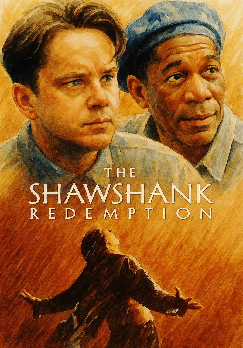 shawshank redemption pintura imaginacion reproduccion metacrilato de SIQAYA