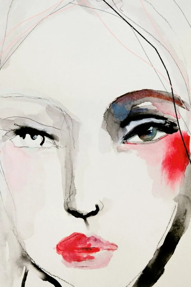 Truth beauty canvas by Leigh Viner