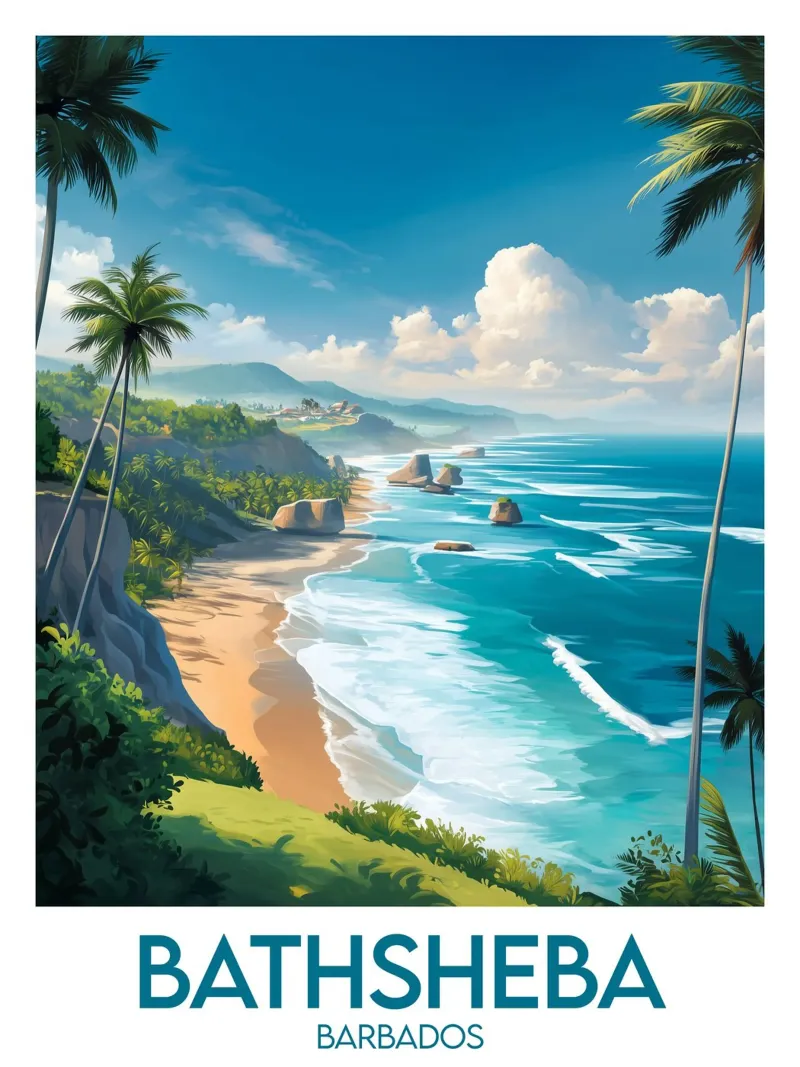 Affiche Bathsheba poster con telaio in plastica da Frame the World