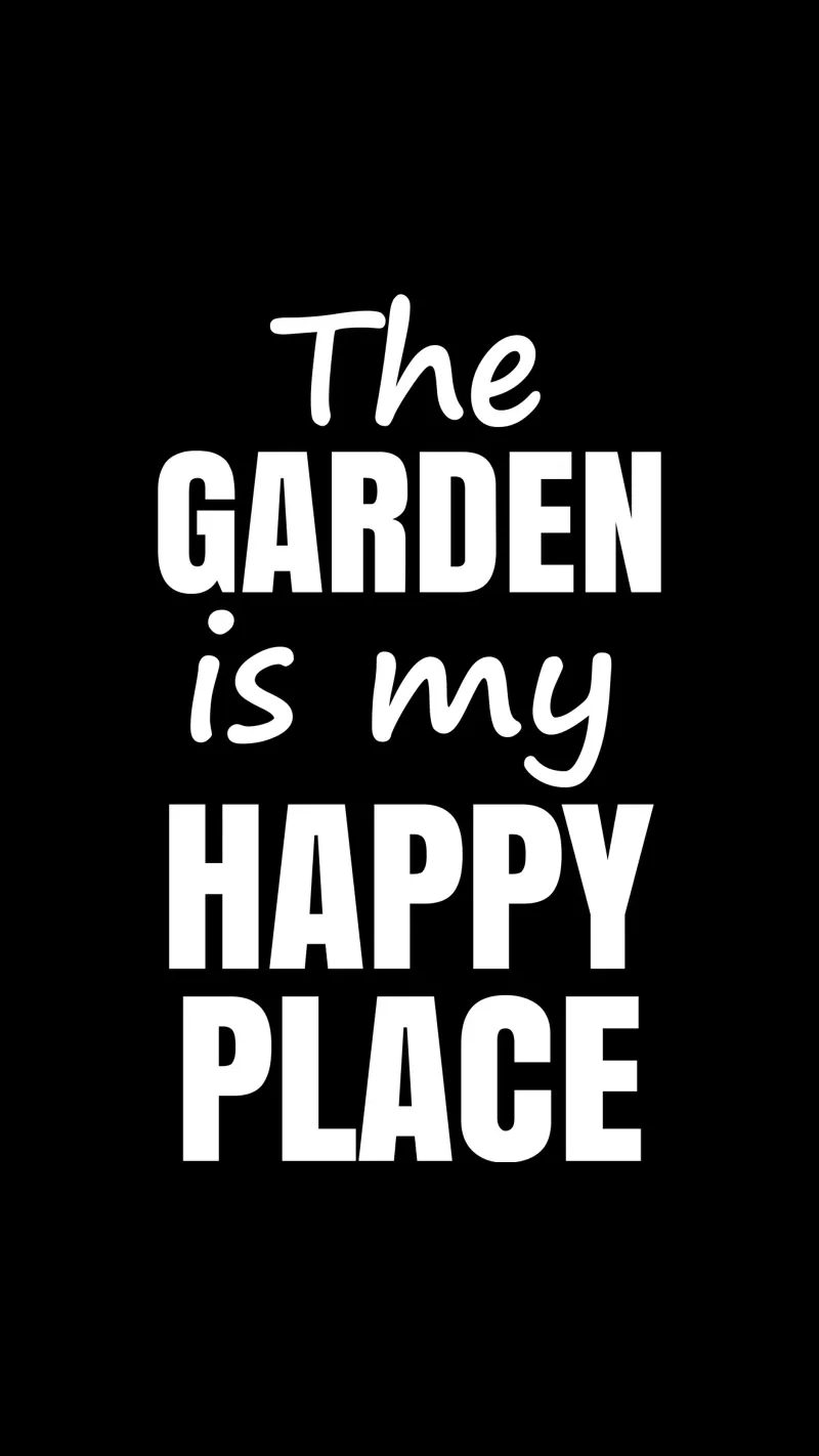 The garden is my happy place forex-plaat van mygreenvalue