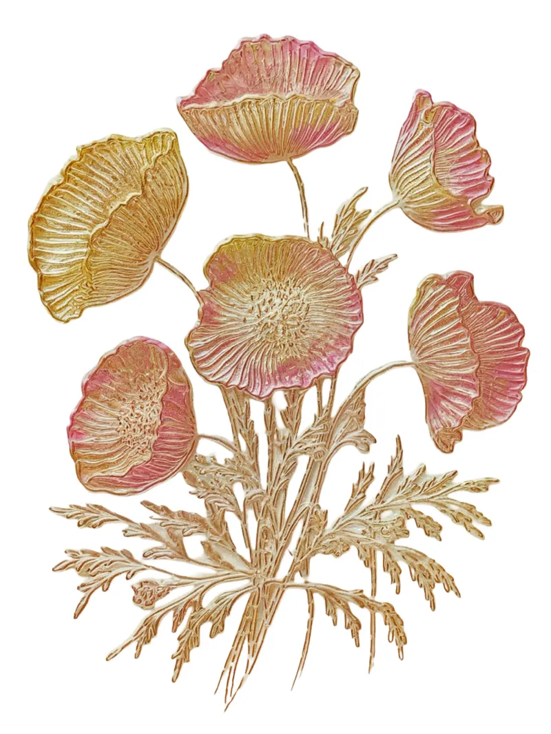 Fiori di primavera alluminio dibond da dinem