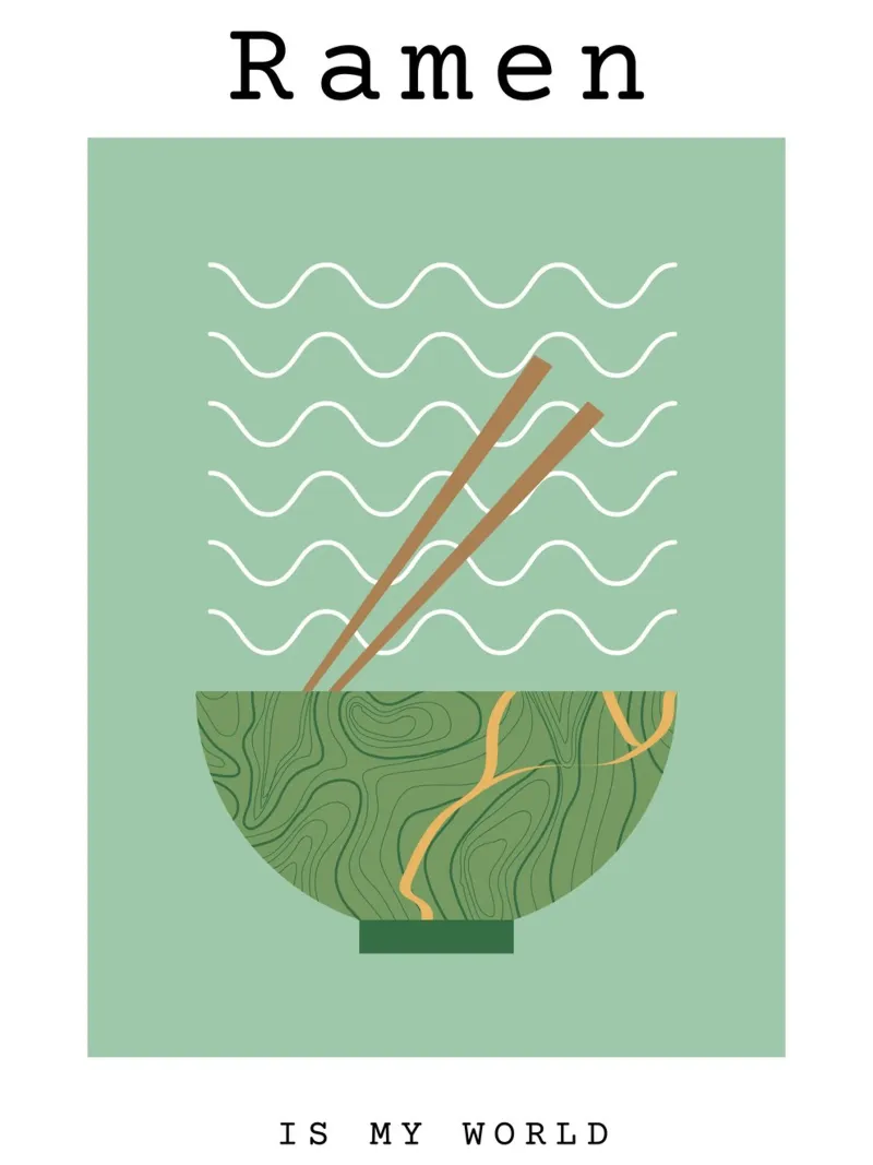 Ramen Lover alluminio dibond da Dreamer10