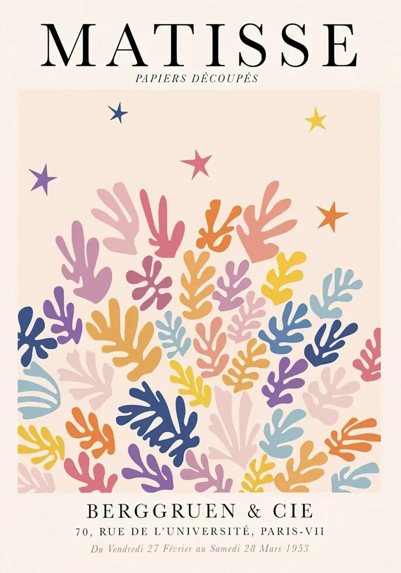 Henri Matisse Berggruen E Cie pellicola backlit da MinaHome