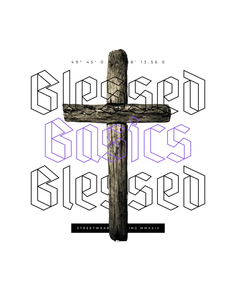 BLESSED BASICS alluminio dibond da Einfach Uebel