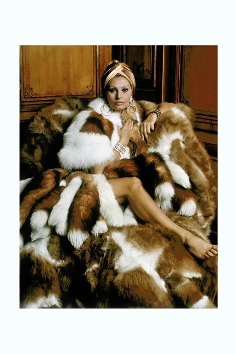 Sophia Loren pellicola backlit da Gallery Print and Art Limited