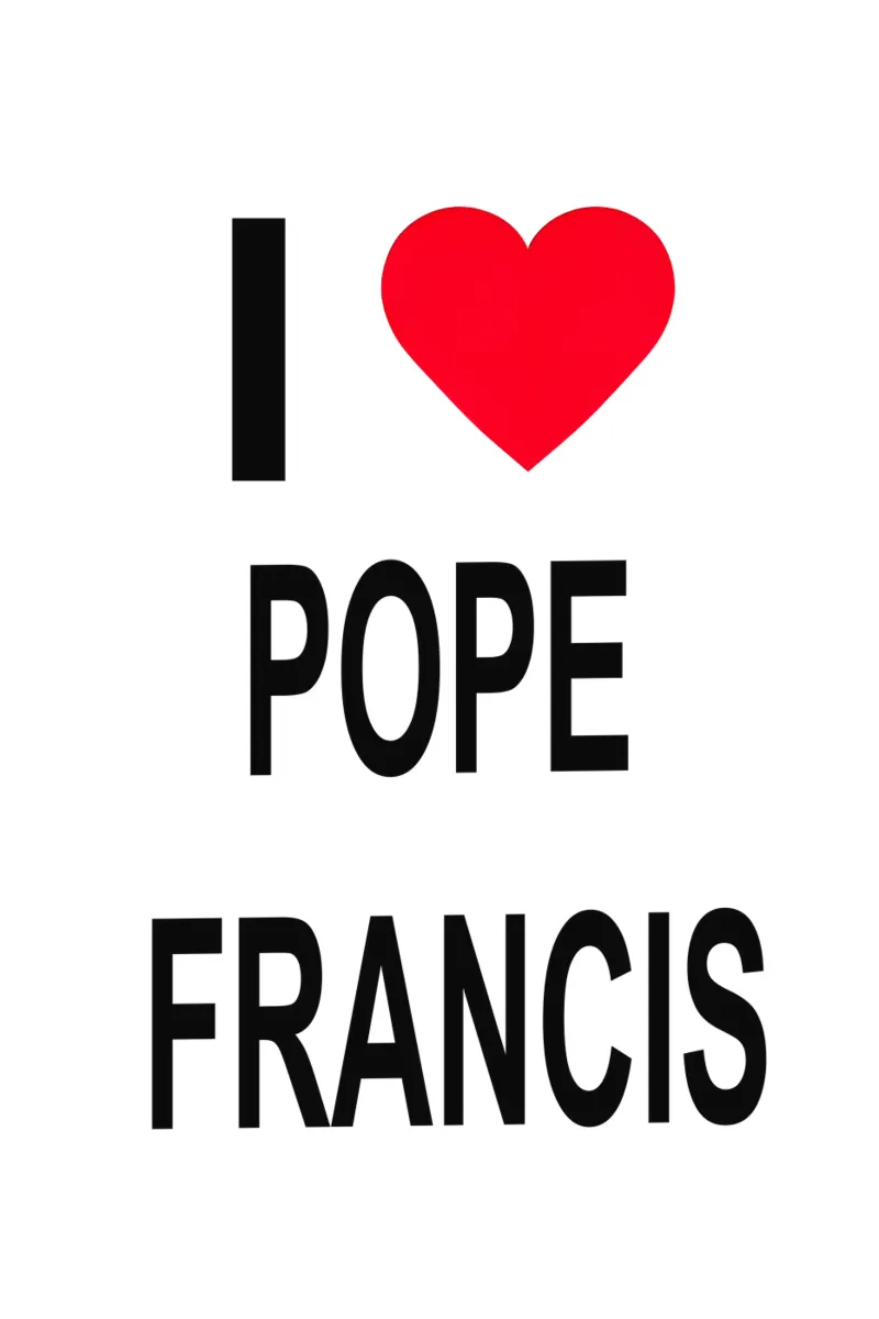 Amo Papa Francesco poster da 🥝 KIWI STORE