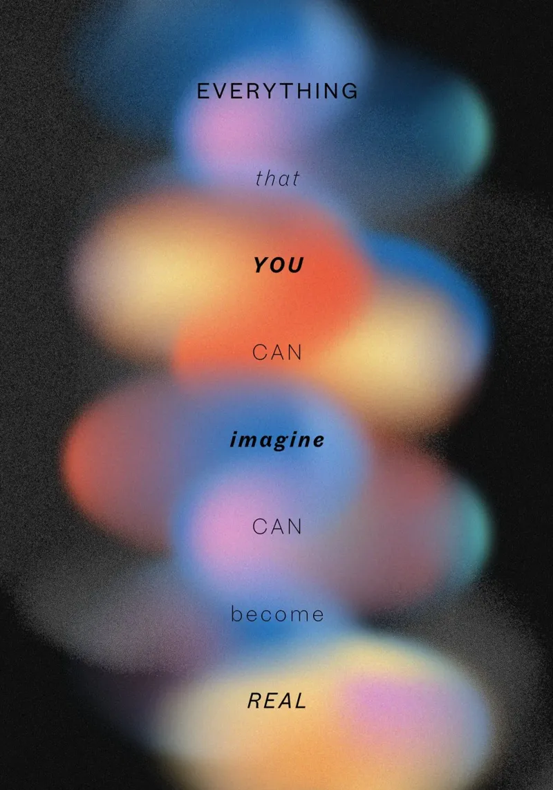 IMAGINE poster con telaio in alluminio da Einfach Uebel