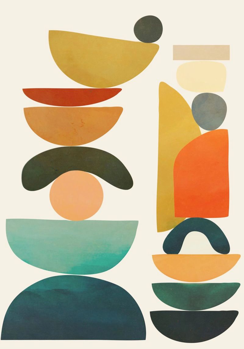 Modern Abstract Art 72 poster de cityart