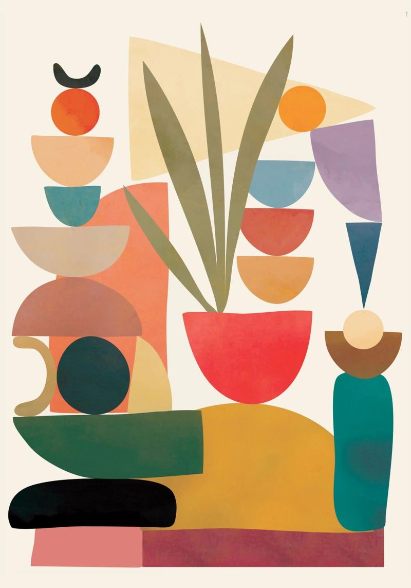 Modern Abstract Art 74 poster da cityart