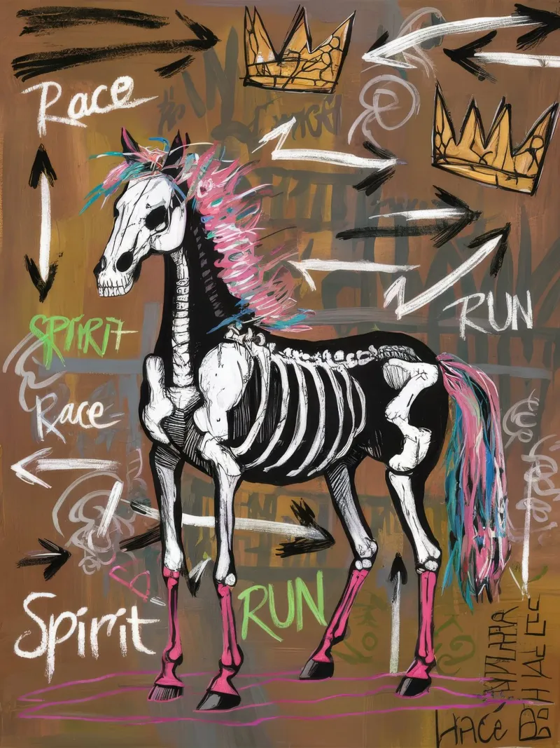 Spirit Run Flame pellicola backlit da Muse Fragments
