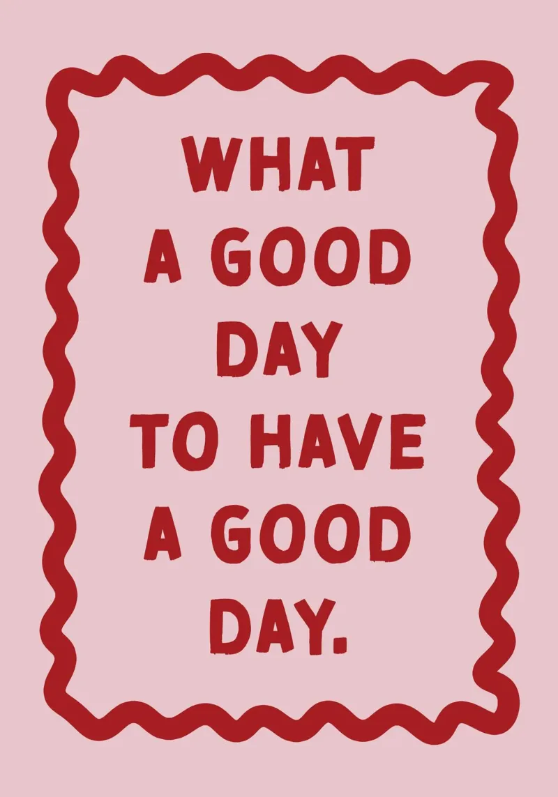 What a good day to have a good day Acryl-Glas von thesoulhugclub