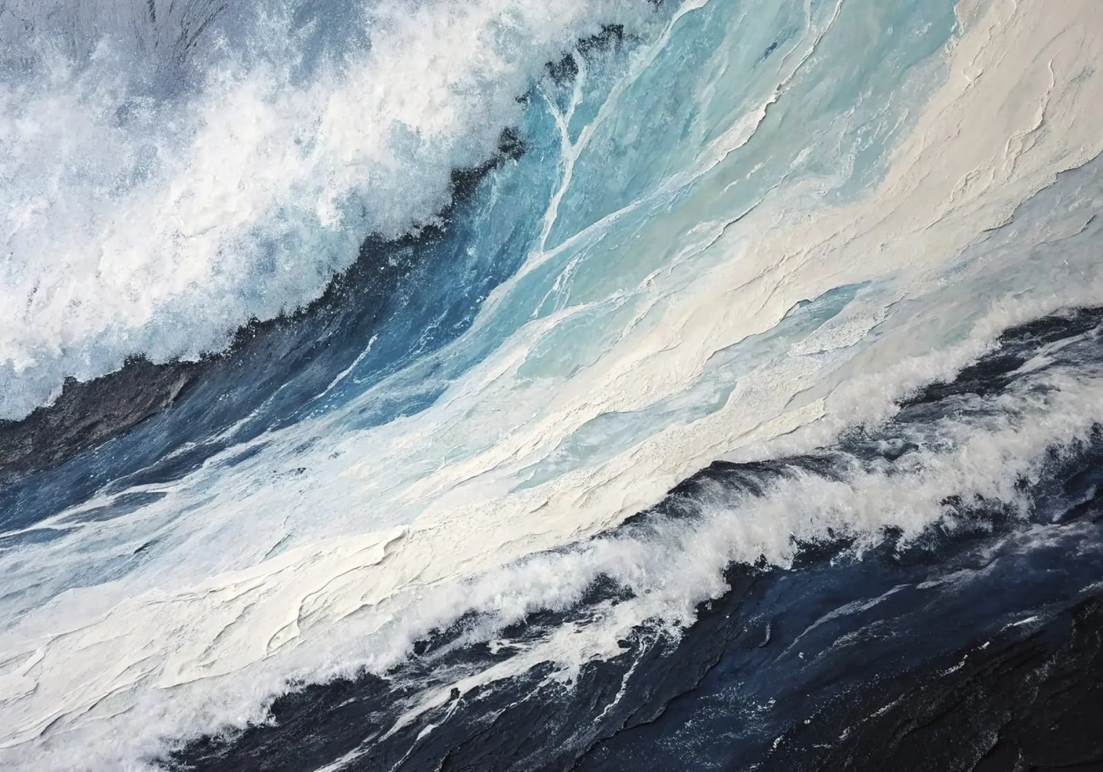 Onde di composizione II poster da 🎨 Point and Art