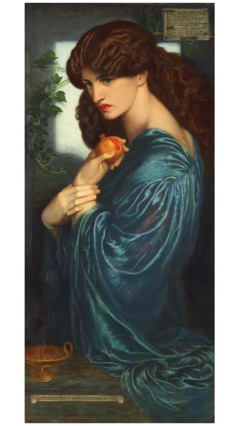 Dante Gabriel Rossetti's Proserpine carta hahnemühle da Venus Art