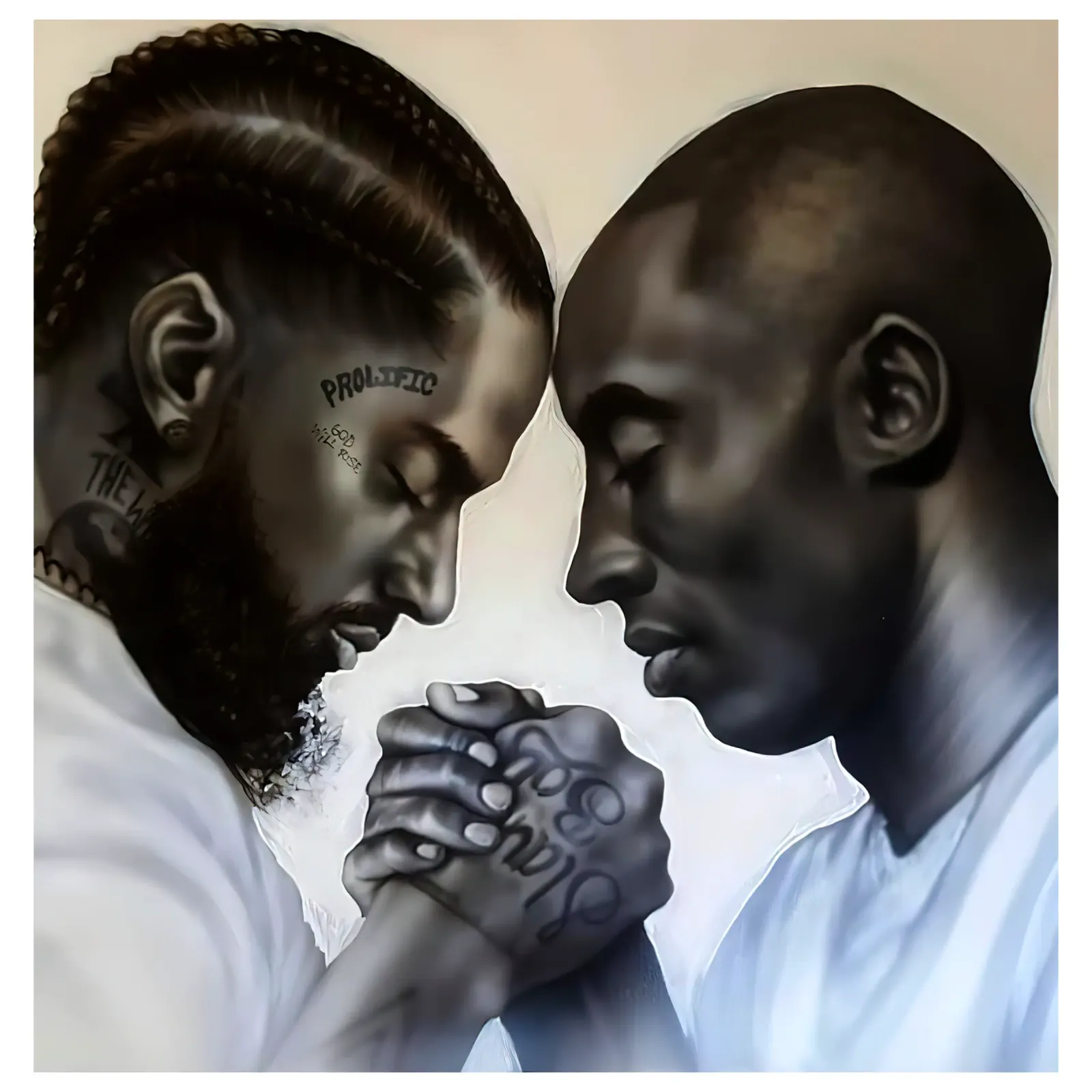 Nipsey Hussle und Kobe Bryant Poster von Fewasyes