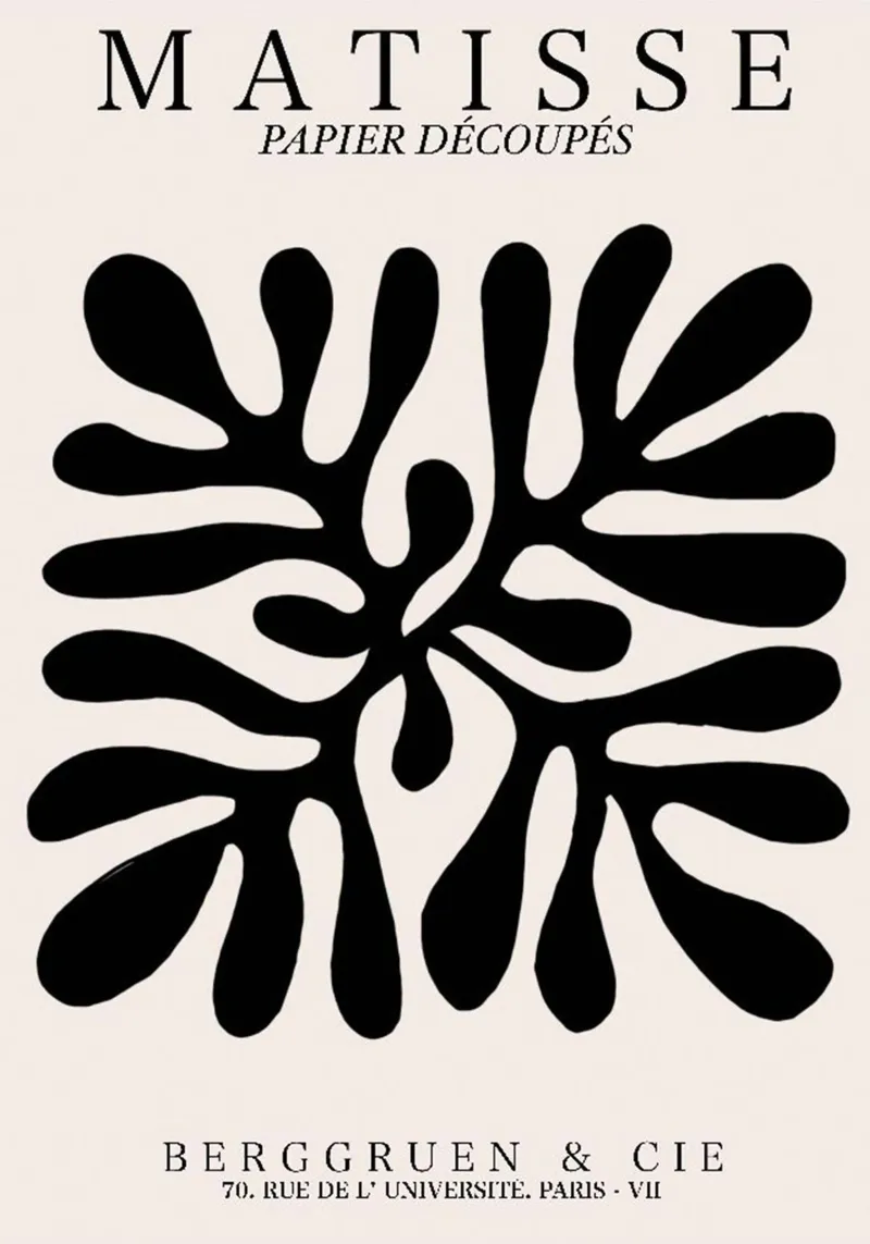 Henri Matisse Fiore semplice pellicola backlit da Matisse Lovers