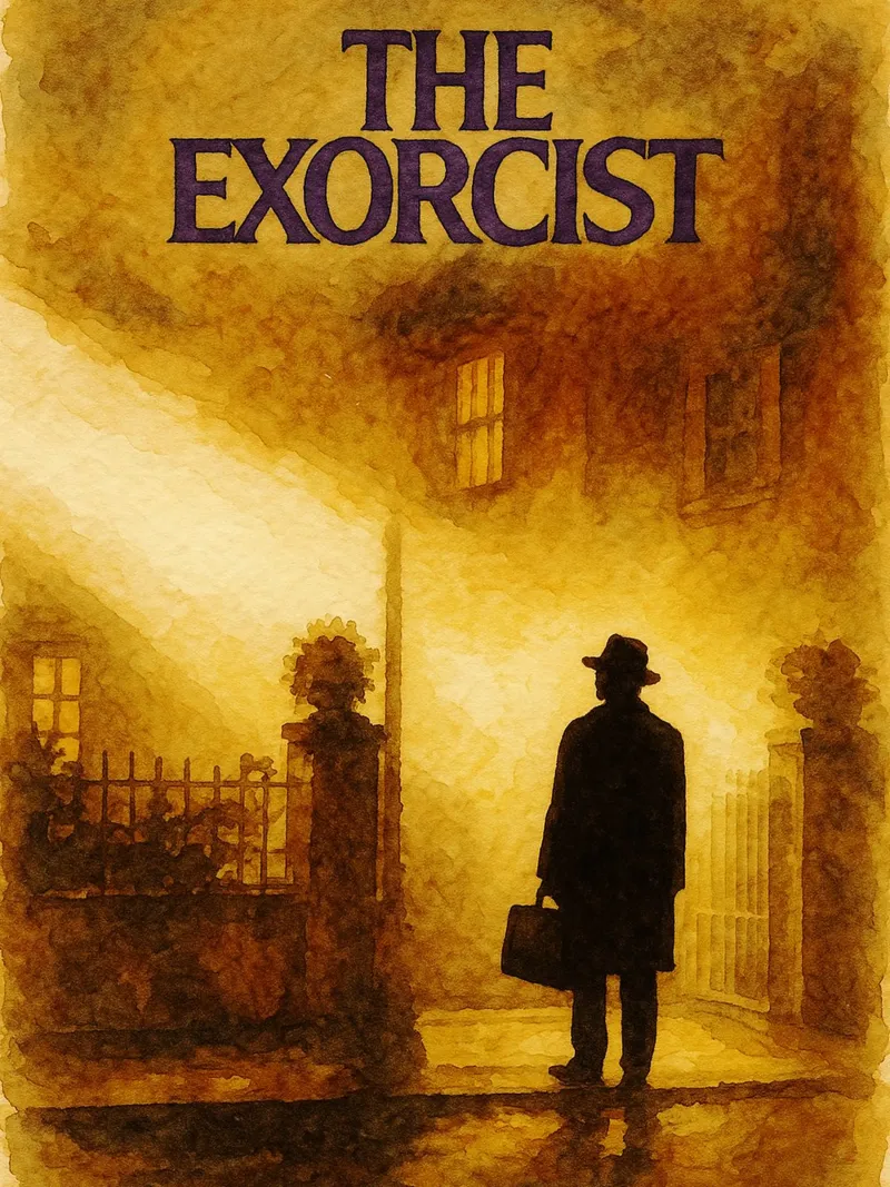 the exorcist repainting imagination canvas by SIQAYA