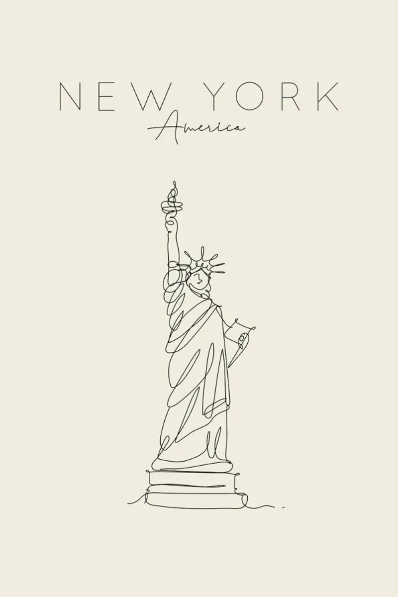 New York pellicola backlit da The Cartography Collection