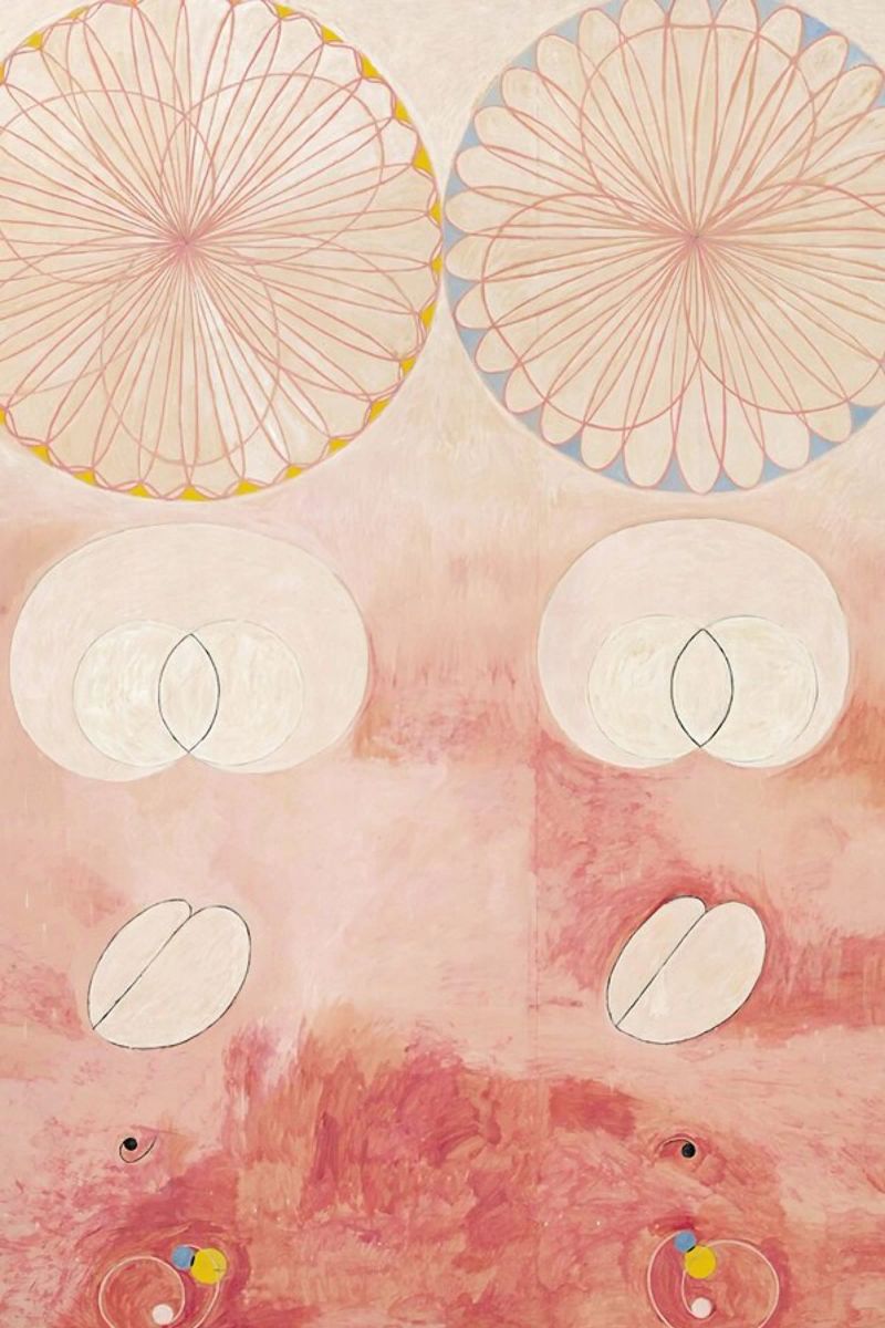 Hilma af Klint - The Ten Largest, No. 9 III pannello forex da Vintage by JUNIQE