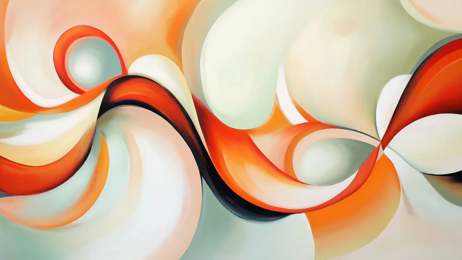Abstract forms canvas by Imagine
