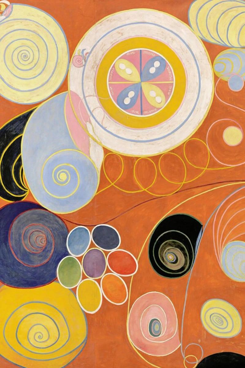 Hilma af Klint - They Tens Mainstay IV III poster by Vintage by JUNIQE