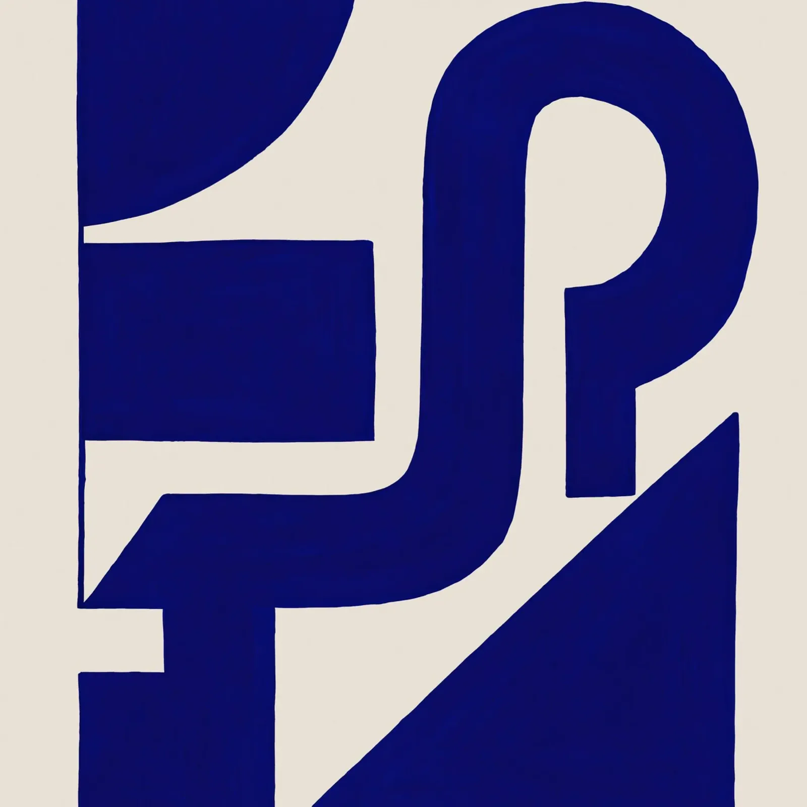 Collection Cobalt No 01 acryl van treechild