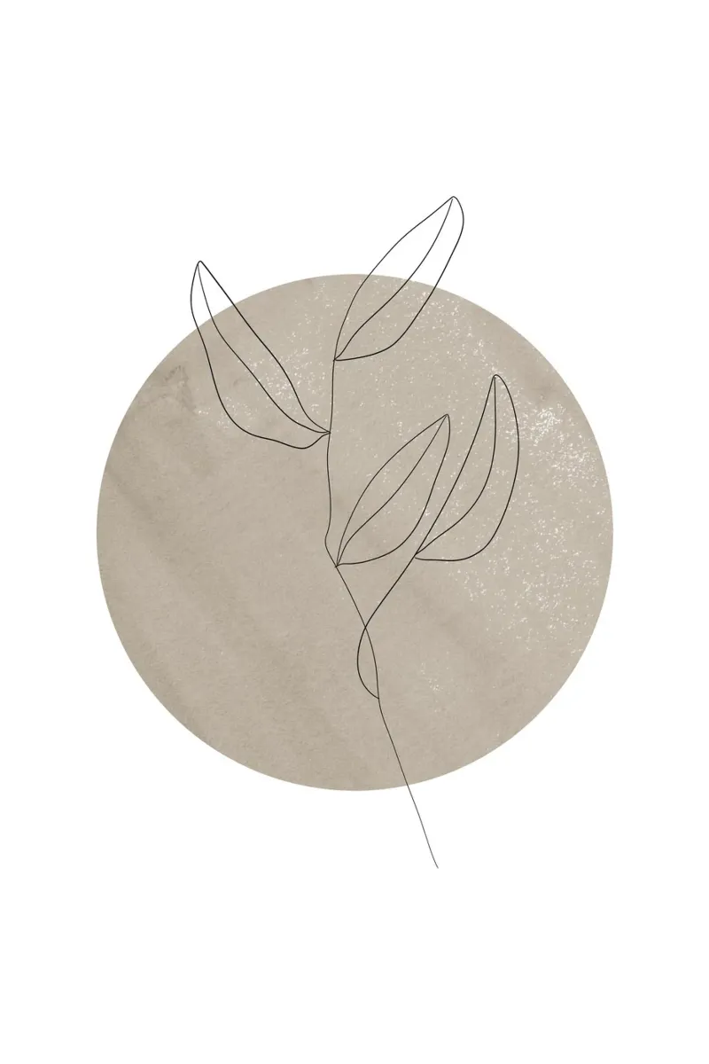 Abstract Circle alluminio dibond da KRUTH DESIGN