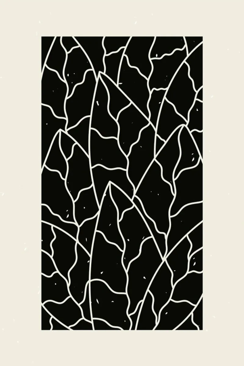 Leaves Puzzle plexiglass da Graphite