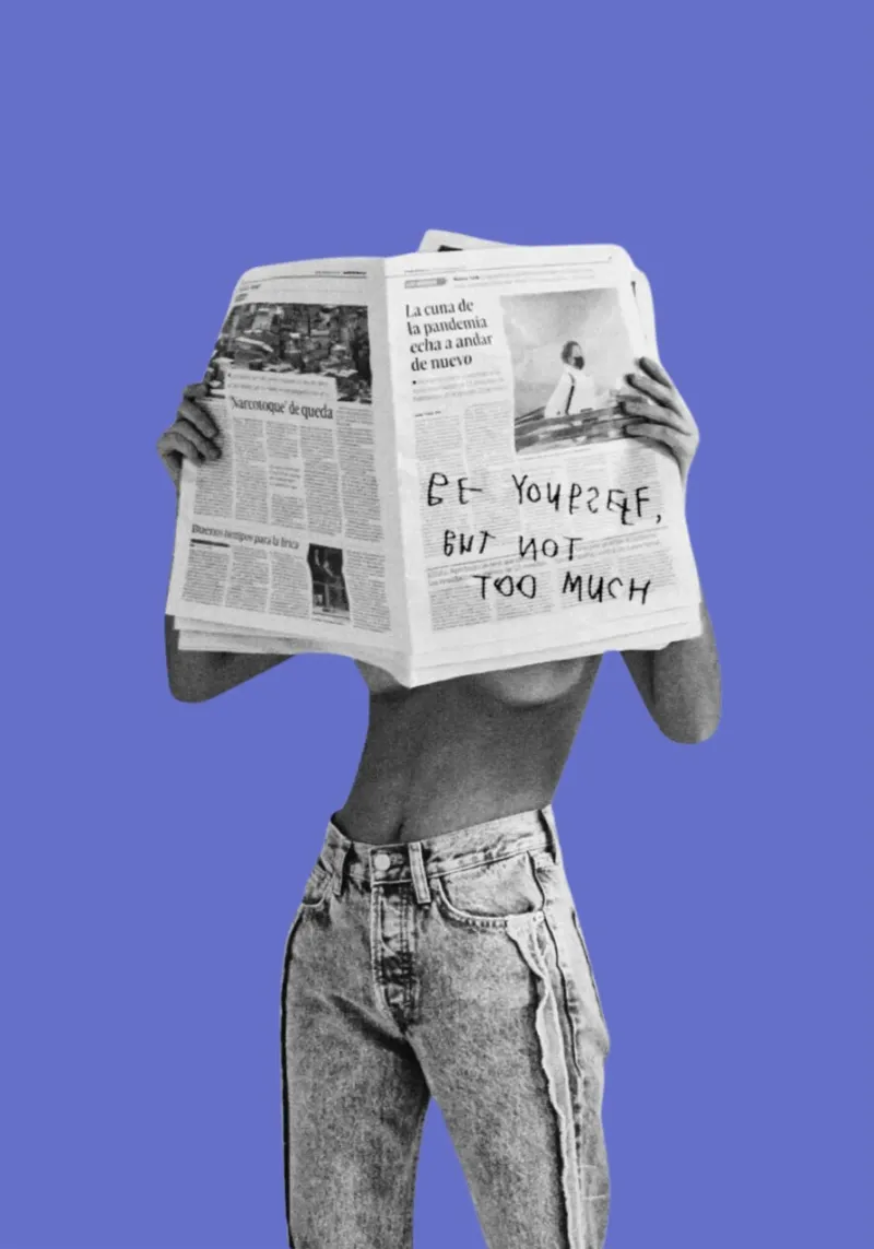 BE YOURSELF poster da Einfach Uebel