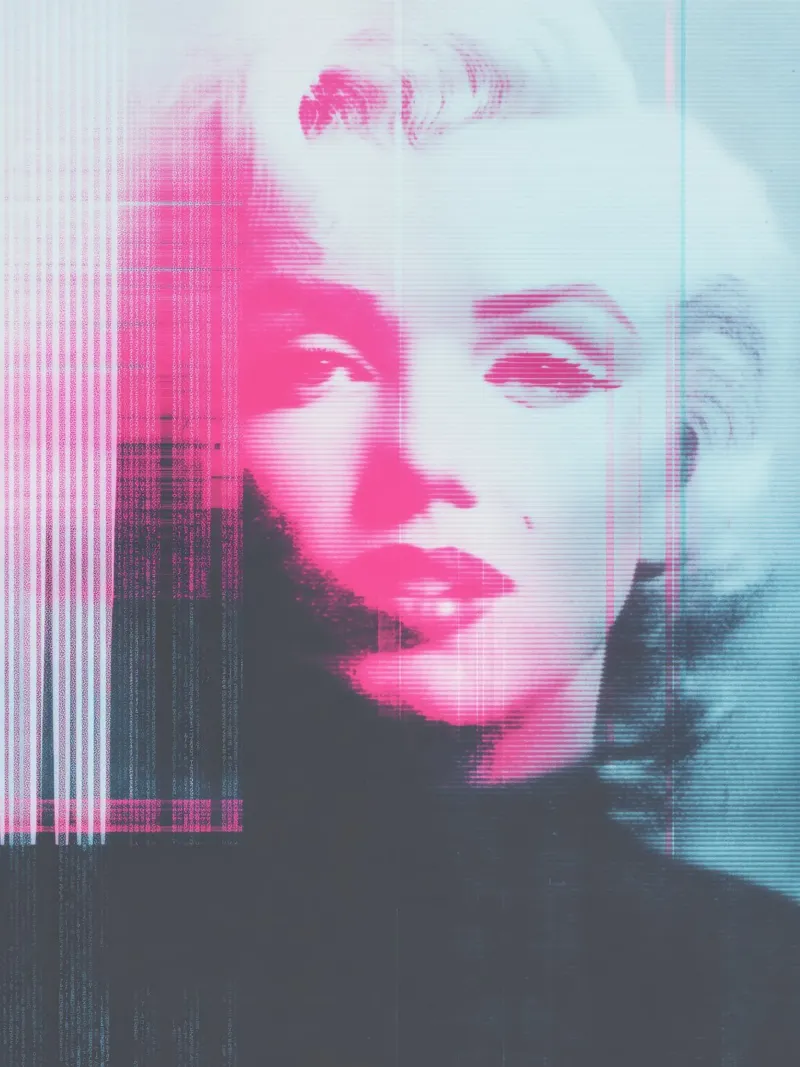 Alien signal | Marilyn Monroe misprint hahnemühle de Autofocus